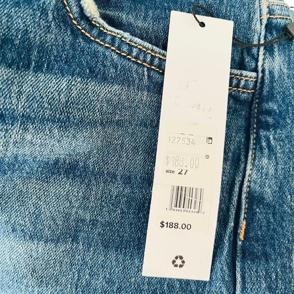 NWT Joe’s Jeans Vintage Stretch The Blake, High Rise Wide leg Crop Jeans, sz 27 - Picture 11 of 15